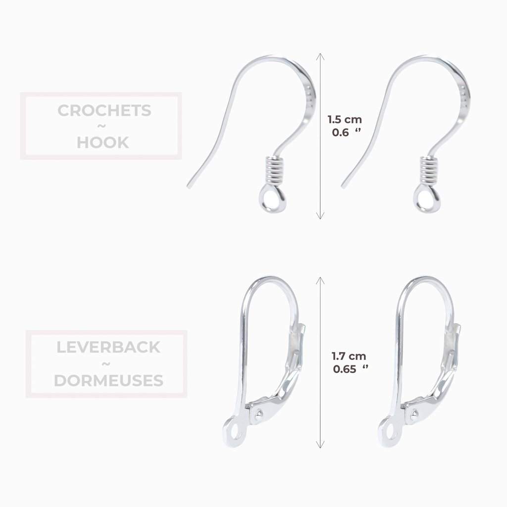 EARRINGS VIOLET ~ EMERALD | DROP | SILVER 925 | REFLET