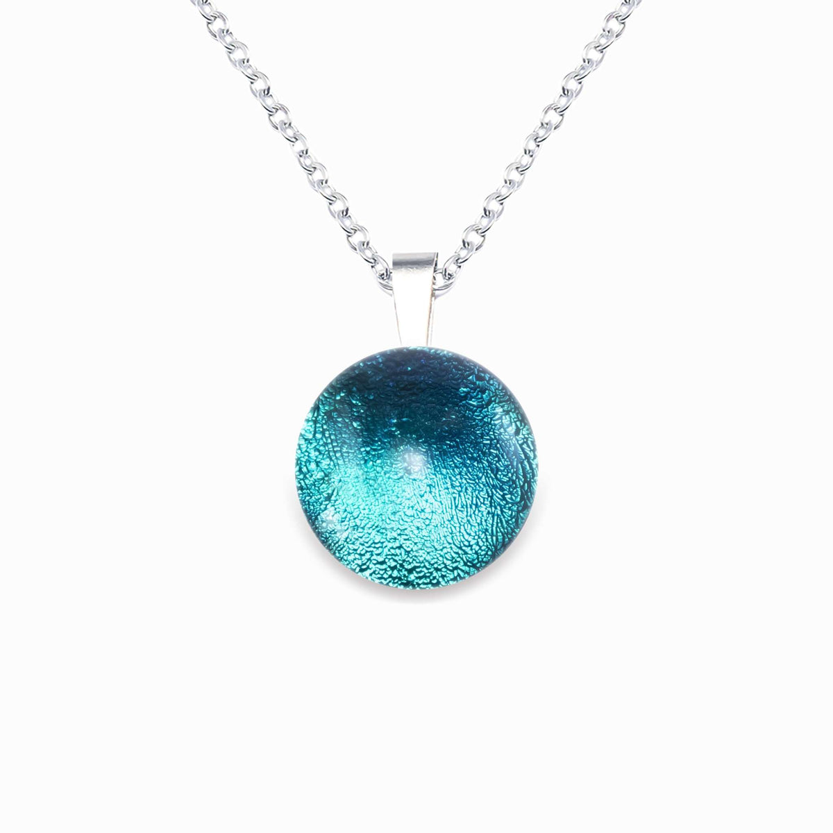 Microcosmoses NECKLACE NECKLACE EMERAUDE ~ IRIS BLUE | ECLIPSE | REFLET