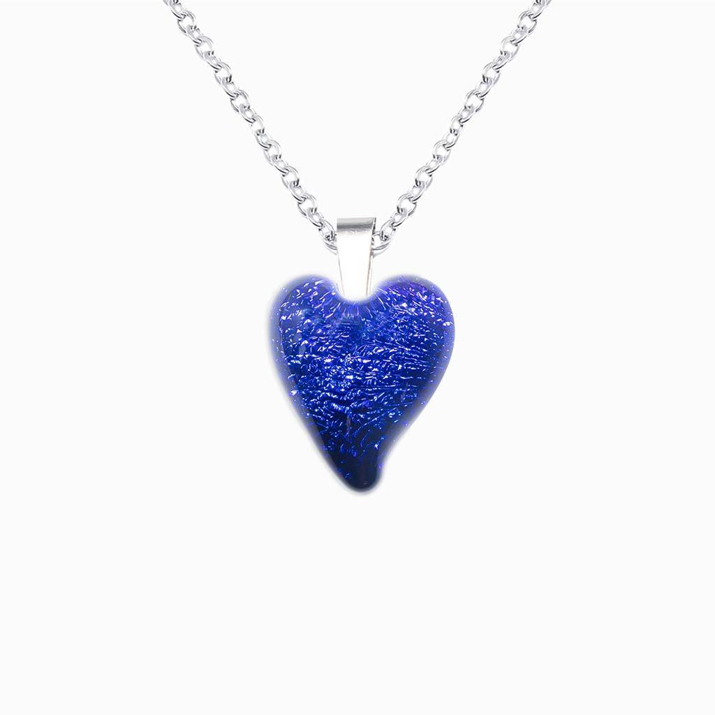 Microcosmoses NECKLACE NECKLACE STARRY BLUE ~ INDIGO | HEART | REFLET