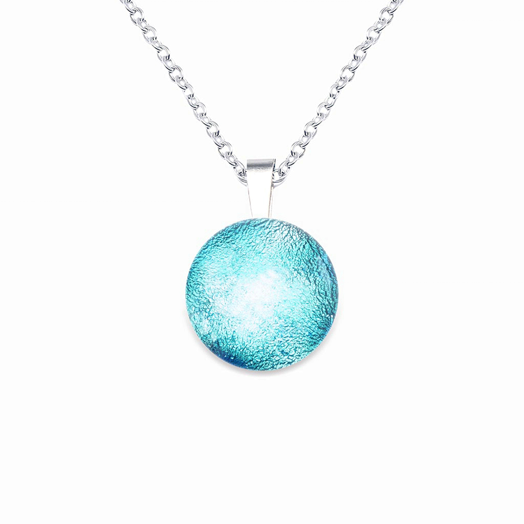 Microcosmoses NECKLACE NECKLACE TURQUOISE ~ NIGHT BLUE | ECLIPSE | REFLET