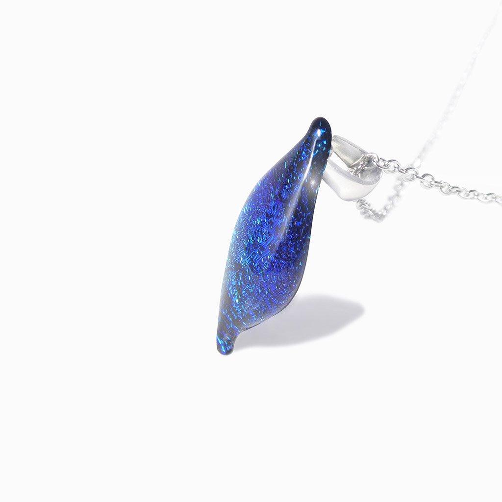 Microcosmoses NECKLACE NECKLACE VERT DE BLEU ~ TEAL | ALMOND | REFLET